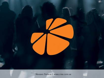 «Apelsin» radiostation logo design