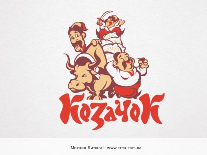 «Kazachok» emblem design