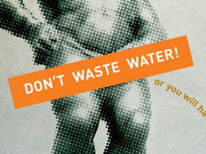 Плакат для конкурса «Drop by Drop»  — dont waste the water!